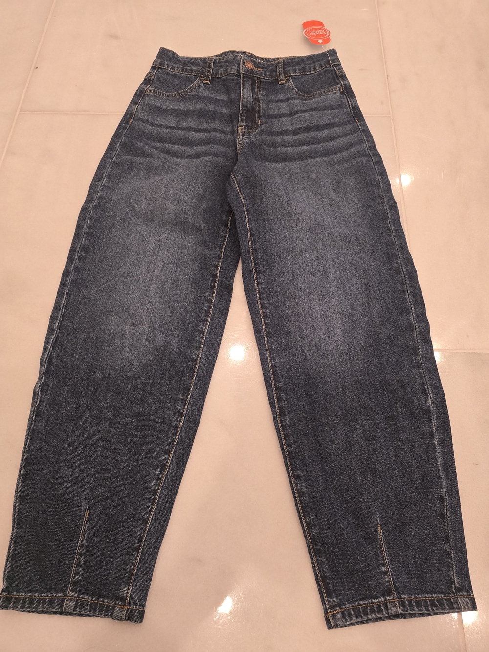 wonder nation Dark Blue Kids Straight-Leg Jeans